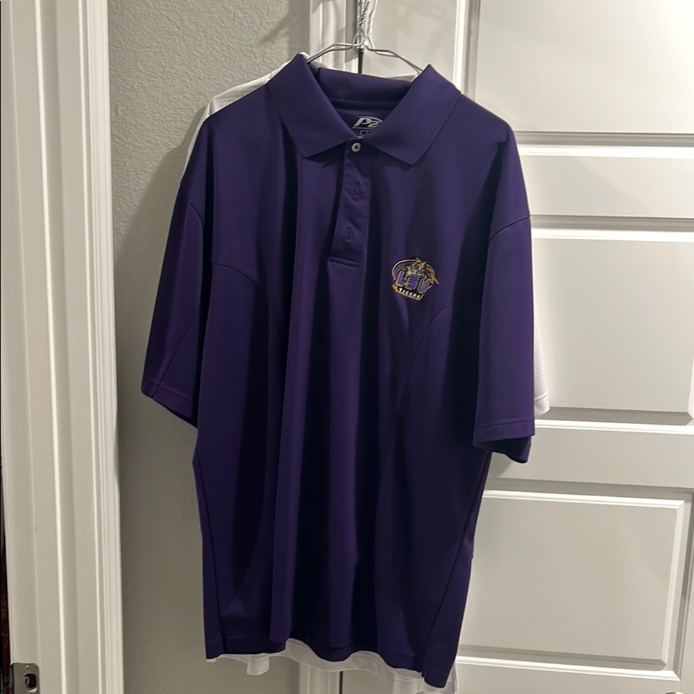 LSU  Polo Shirt- Large